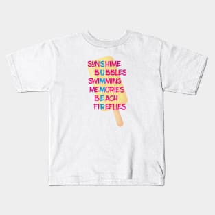 Summer Popsicle Kids T-Shirt